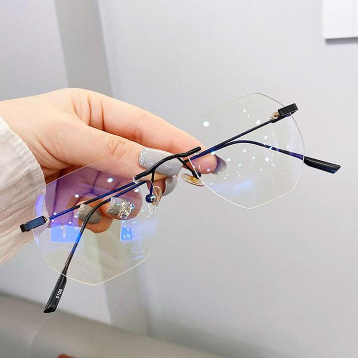 Image du produit JTI Lunettes anti-lumière bleue, sans monture - Noir