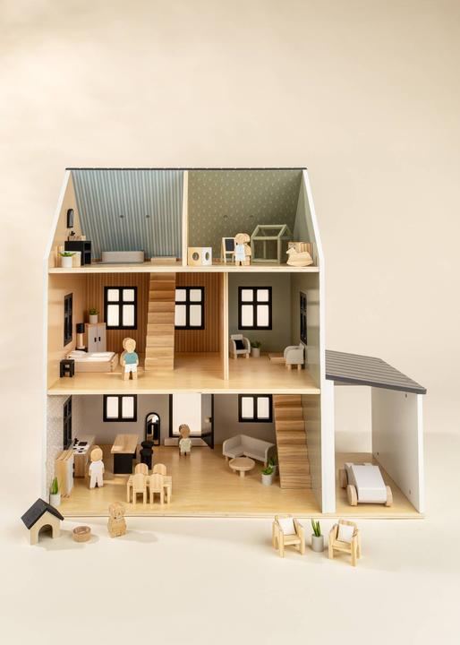 Produktbild Coco Village Puppenhaus Küchenmöbel & Zubehör (12 Stück)