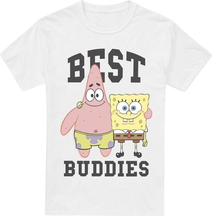 Image du produit Spongebob Squarepants - T-shirt BEST BUDDIES - Homme (XL)