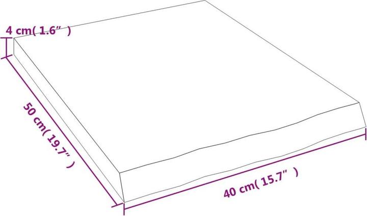 Immagine prodotto VidaXL Emerald (40 x 4 x 50 cm)