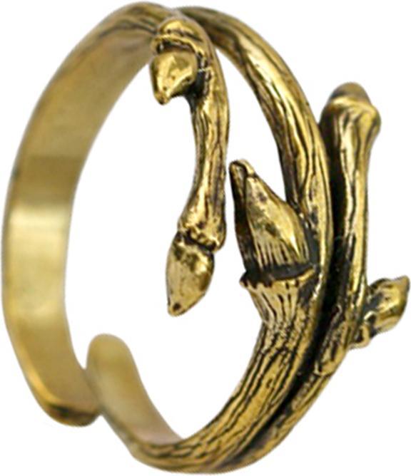 Immagine prodotto Star Piercing Ring vergoldet Krallen (Ottone)
