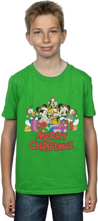 Actual product image Disney Boys Mickey Mouse And Friends Christmas T-Shirt (116)