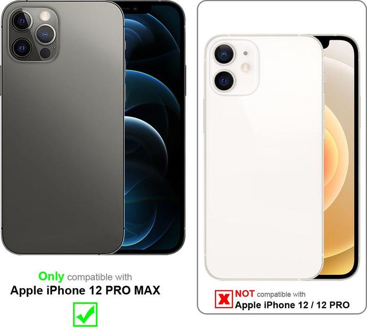 Actual product image Cadorabo Case for iPhone 12 PRO MAX compatible with Magsafe incl. camera lens protection (Apple iPhone 12 Pro Max)