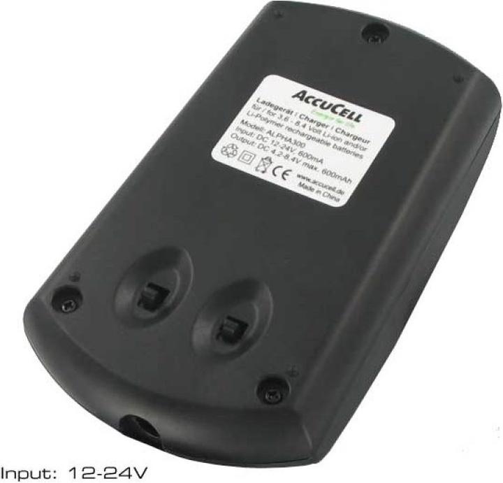 Actual product image AccuCell Charger suitable for Canon BP-511, BP-508, -511A (Charger)