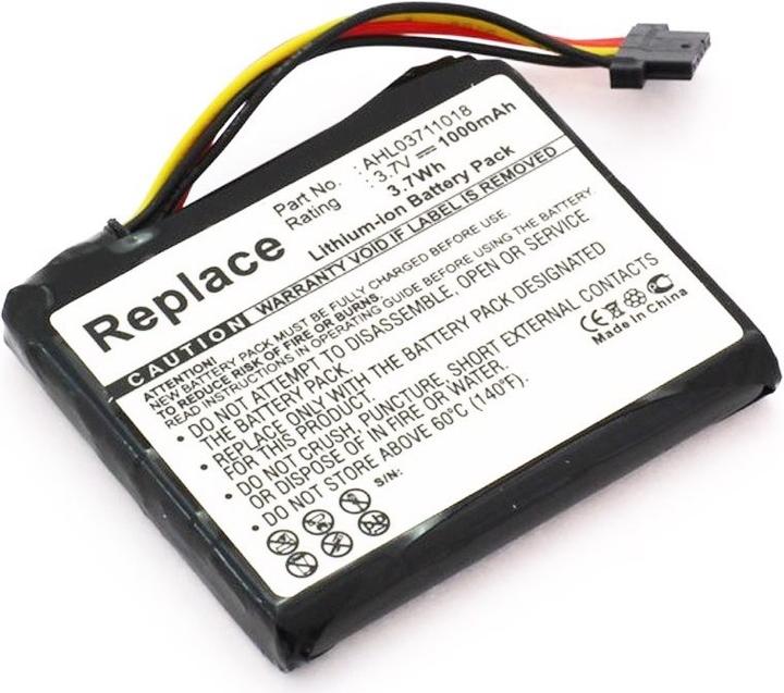 Image du produit TomTom Batterie Go Live 1000, Go Live 1005 Batterie AHL03711018, VF1C