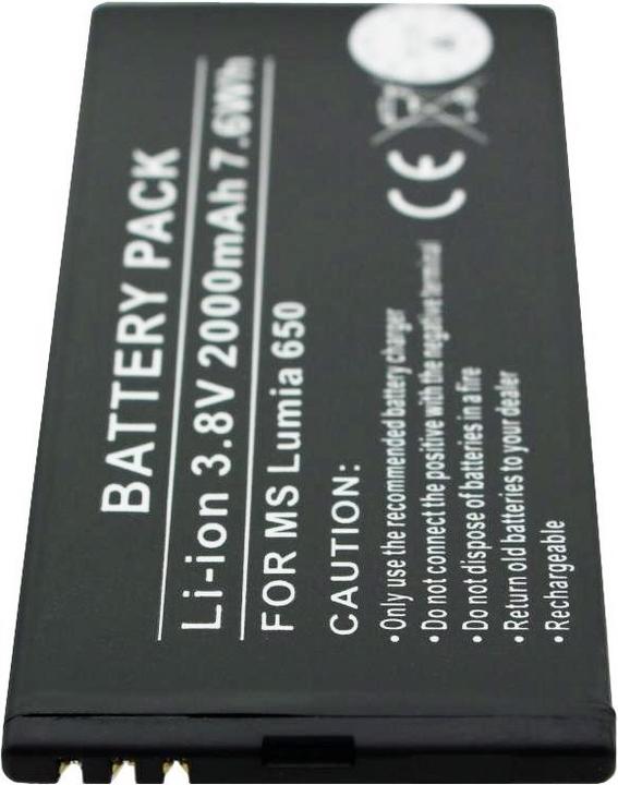 Produktbild Microsoft Akku Lumia BV-T3G, Lumia 650, Lumia 650 DS