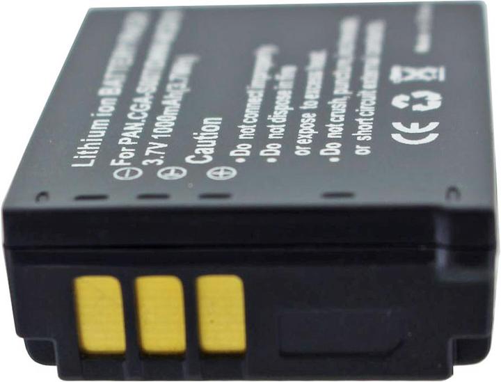 Actual product image Panasonic Akku CGA-S007,CGR-S007,DMW-BCD10 (Rechargeable battery)