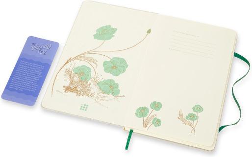Immagine prodotto Moleskine Taccuino Wizard Oz L/A5 851281 foderato, bianco, 240 p. HC (A5, Righe, Copertina morbida)