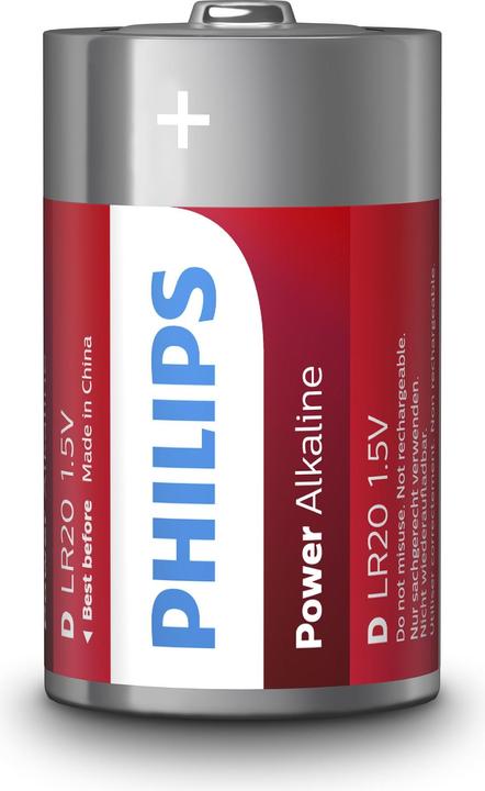 Immagine prodotto Philips Potenza Alcalina (2 pz., D)