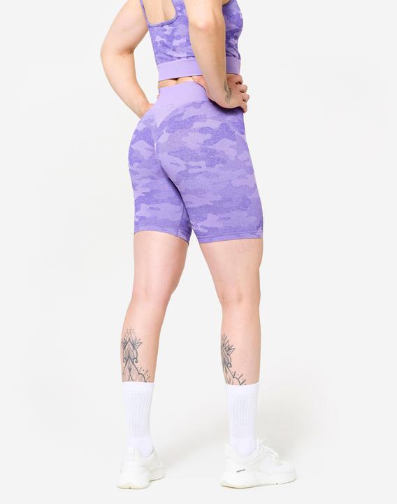 Produktbild Domyos Shorts - violett camouflage (XL)