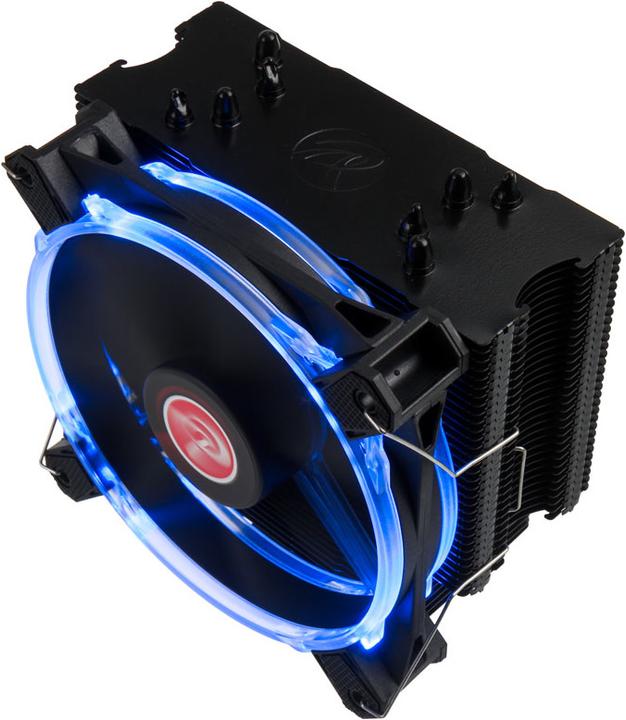 Produktbild Raijintek Leto CPU-Kühler, schwarz, RGB-LED (155 mm)