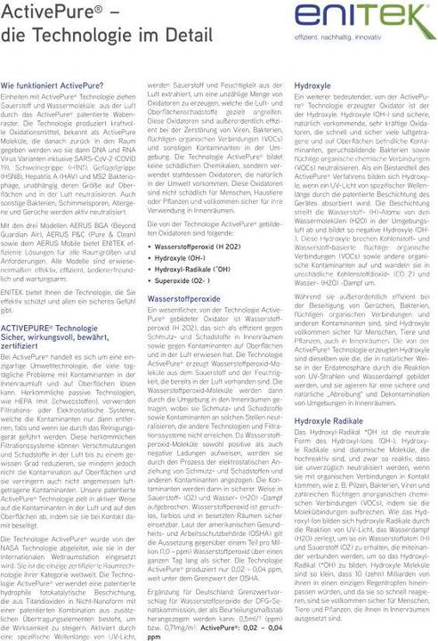Produktbild ActivePure ENITEK Beyond Guardian Air – Mobiler Hochleistungs-Luftreiniger