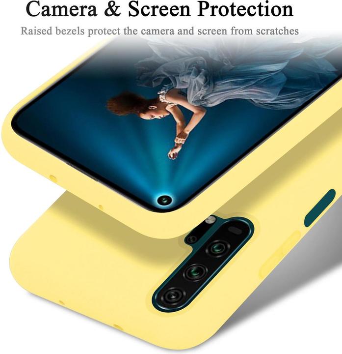 Actual product image Cadorabo TPU Liquid Silicone Case Cover (Honor 20 Pro)