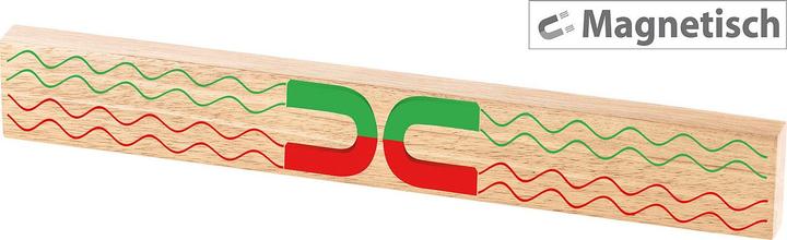Produktbild Rosenstein & Söhne Durchgehende Magnet-Messerleiste aus echtem Eichen-Holz, massiv, 36 cm