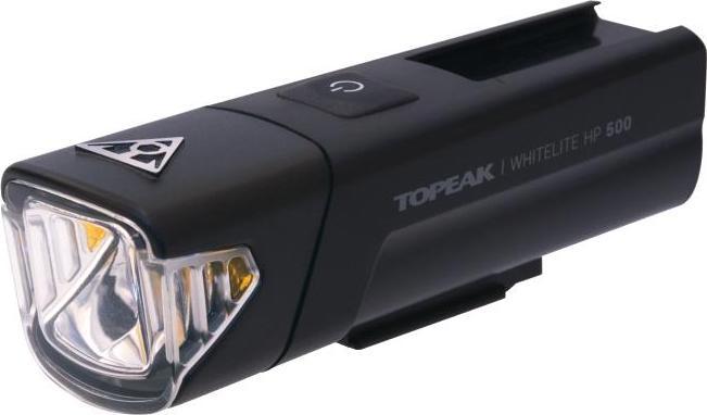 Topeak Whitelite HP500 Beleuchtung, 500 lm 3.7 V Li-Ion Akku, Micro USB Ladeport (500 lm)
