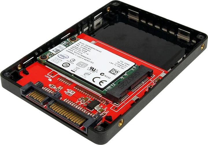Actual product image StarTech mSATA SSD Slots - 2.5-inch SATA (SAT2MSAT25) (2.5")