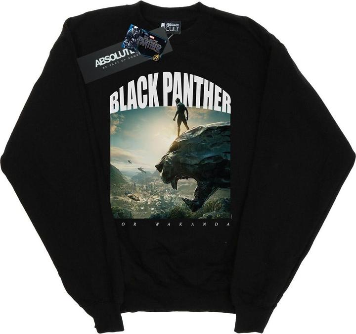 Image du produit - Sweat BLACK PANTHER FOR WAKANDA - Garçon (116)