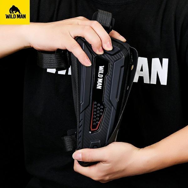 Actual product image Wildman Etui/uchwyt rowerowy M90 sakwa na ramę czarna/black