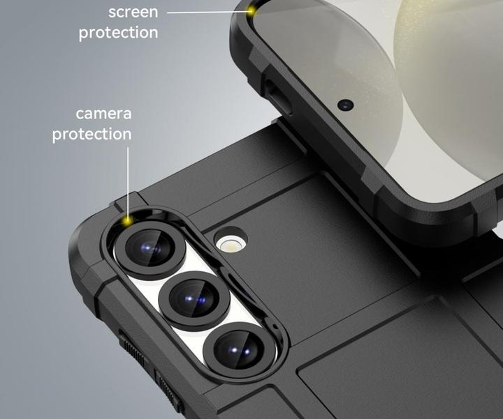 Actual product image Screenguard Rugged Shield Hülle (Samsung Galaxy S25+)