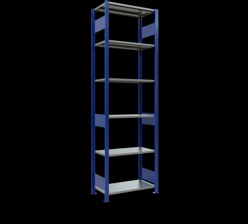 Actual product image Schulte Lagertechnik MULTIplus150 basic racking system with length ledgers