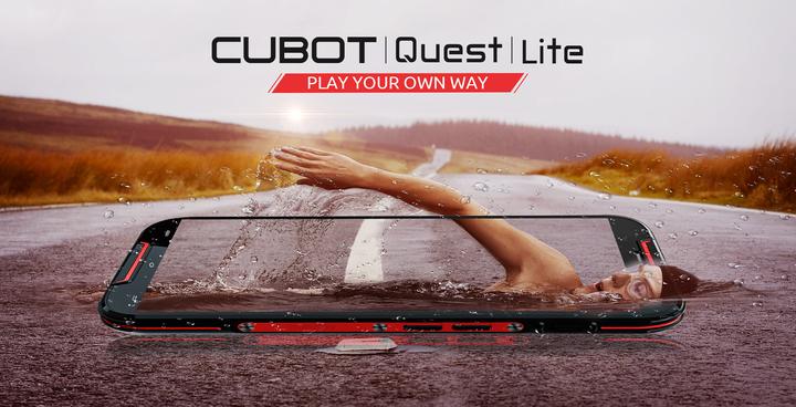 Produktbild Cubot Quest Lite (32 GB, Black, Red, 5", Hybrid Dual SIM, 13 Mpx, 4G)