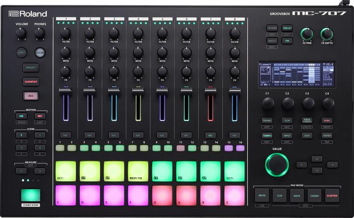 Produktbild Roland MC-707 (Groovebox)