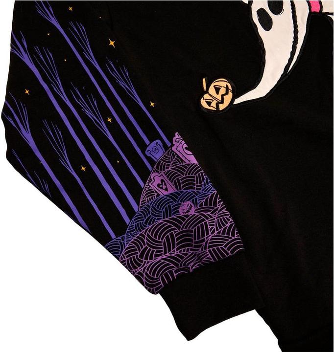 Produktbild Loungefly Nightmare Before Christmas by Kapuzenpullover Zero Hearts Grösse M (M)