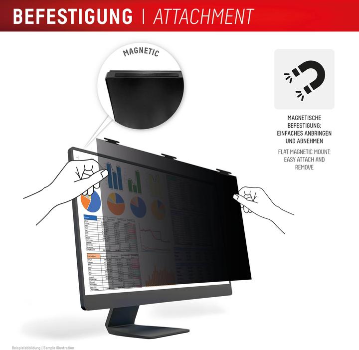 Actual product image Displex Privacy Safe, Desktop Monitor Blickschutzfilter (24", 16 : 10)