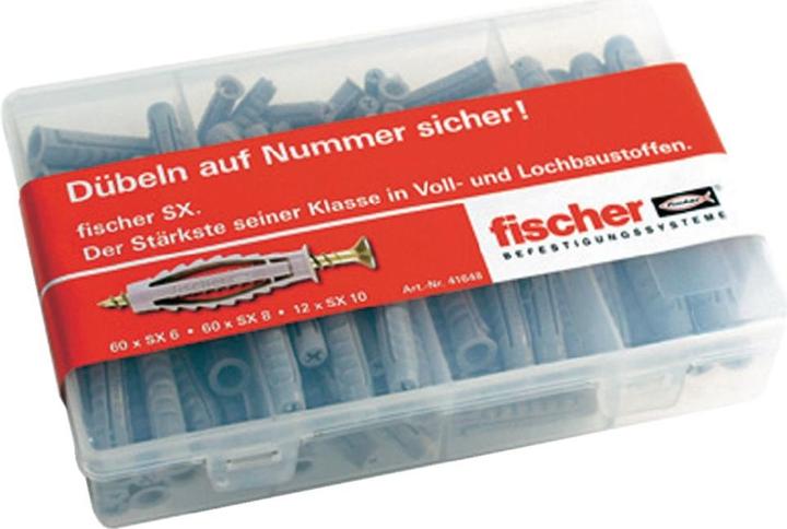 Actual product image Fischer Master Box SX Dowels (132 pcs.)