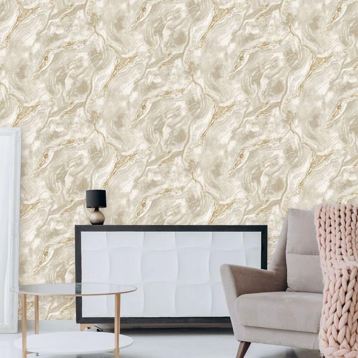 Immagine prodotto World of Wallpaper Carta patinata testurizzata in vinile con effetto minerale della collezione Luxe