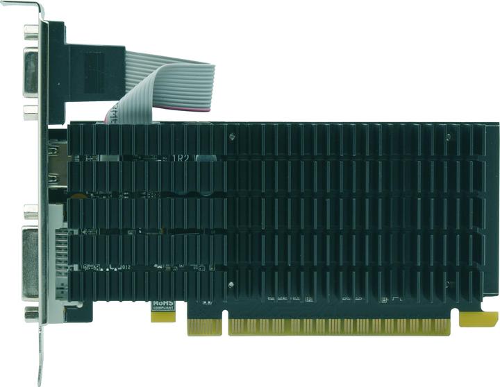 Image du produit AFOX AF710-2048D3L5 Carte graphique NVIDIA GeForce GT 710 GDDR3 (2 Go)