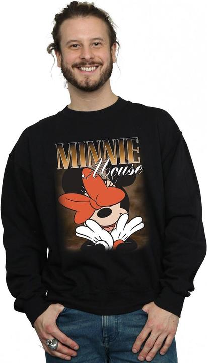 Immagine prodotto Disney Minnie Mouse Bow Montage Felpa Uomo (S)
