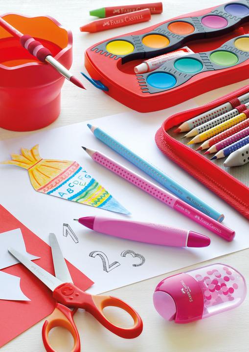 Actual product image Faber-Castell jumbo grip (Multicoloured, 12 x)