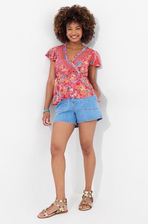 Produktbild Joe Browns Tropical Palm Print Relaxed Co-Ord Top (10)
