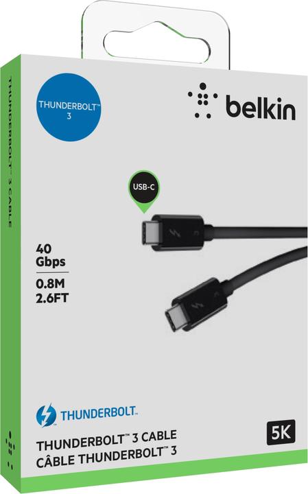 Image du produit Belkin USB C – USB C (0.80 m, USB 3.1)