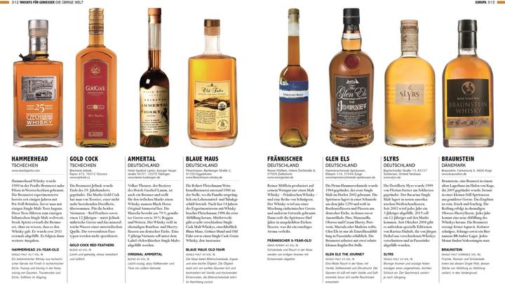 Produktbild Whiskys der Welt (Deutsch, Charles MacLean, 2017)