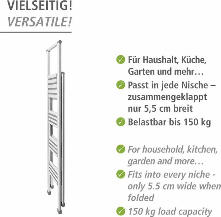 Actual product image Wenko Household ladder (Stile, 44 cm)