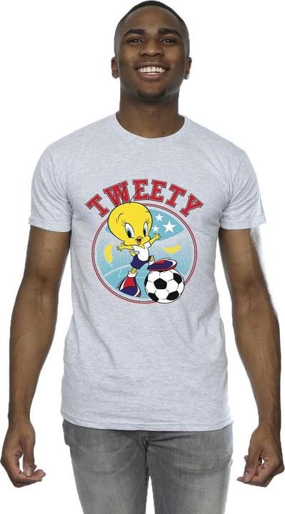 Produktbild Looney Tunes Tweety Football Circle TShirt (XXL)
