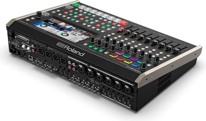 Produktbild Roland 8 Kanal HD-SDI/HDMI AV Mischer mit USB-C und Netzwerk Streaming