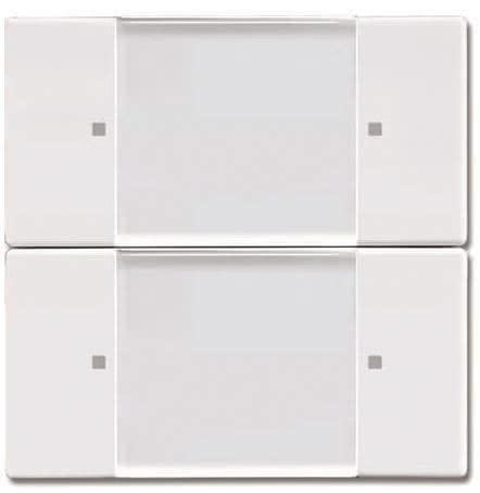 Actual product image Busch-Jaeger Control element ZigBee Light 6736-84 Link 2gang studio white