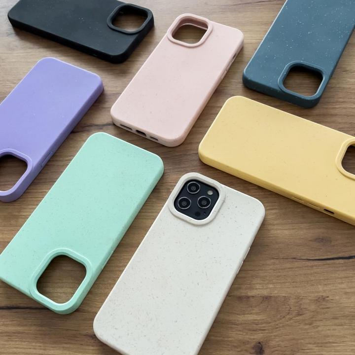 Immagine prodotto Hurtel Eco Case Custodia per iPhone 11 Pro Cover in silicone Cover per telefono giallo (Apple iPhone 11 Pro)
