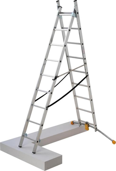 Actual product image Hailo Combination ladder HobbyLOT 2 x 9 rungs (Stepladder, 1000 cm)