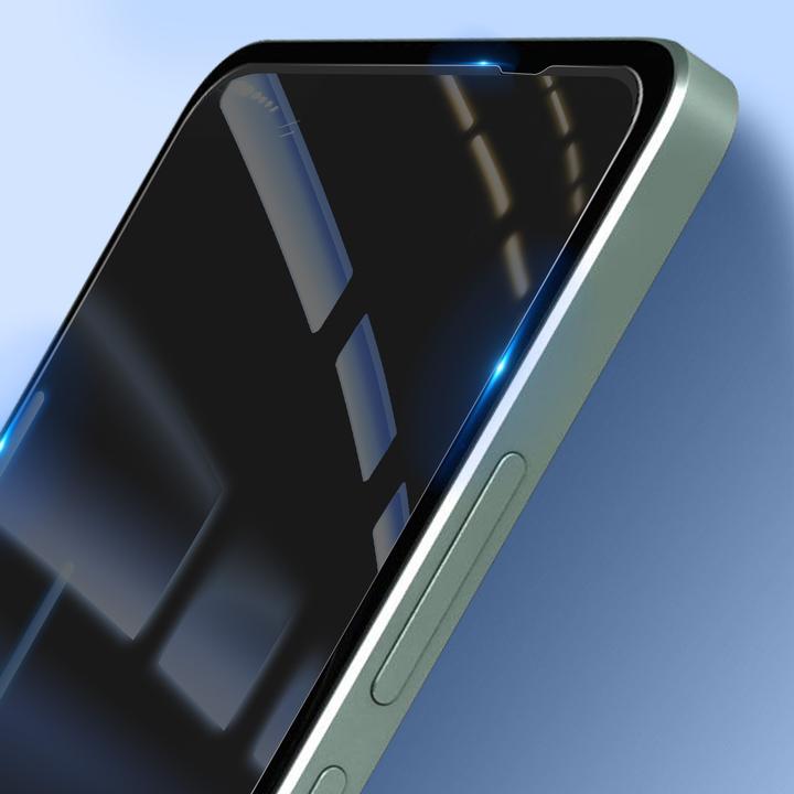 Image du produit Avizar Film pour verre ShieldGuard. Bordure Noir (1 pièce(s), Realme C67 4G)