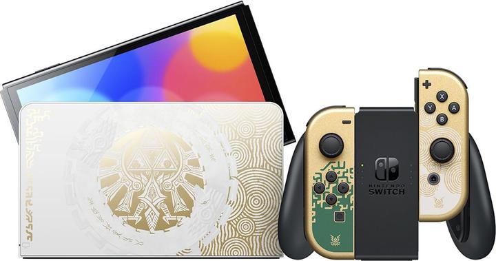 Actual product image Nintendo Switch - OLED Model The Legend of Zelda: Tears of the Kingdom Edition - ML