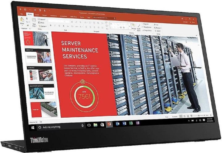 Image du produit Lenovo ThinkVision M15 (1920 x 1080 pixels, 15.60")