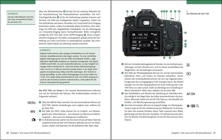 Image du produit Canon EOS 70D (Allemand, Christian Westphalen, Holger Haarmeyer, 2014)