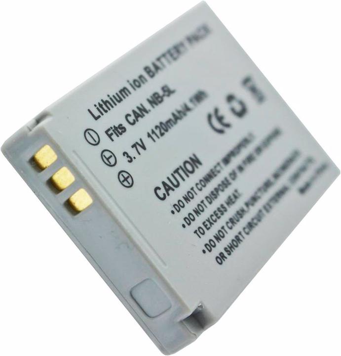 Image du produit Canon Batterie NB-5L, IXUS 800IS, SD700, SX200 (Batterie)