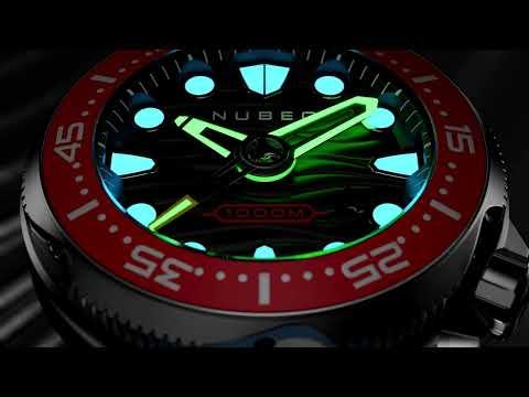 Actual product image Nubeo NB-6102-05 Ventana Limited Edition (Diving watch)