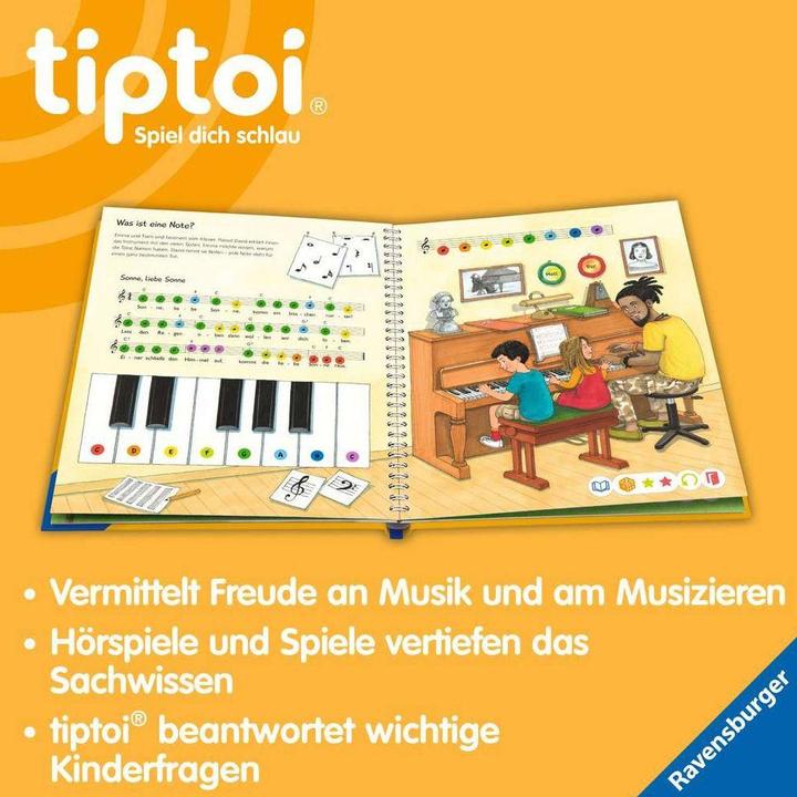Actual product image tiptoi Wieso? Weshalb? Warum? Wir entdecken die Musik (German, Inca Friesian, Guido Wandrey, 2023)