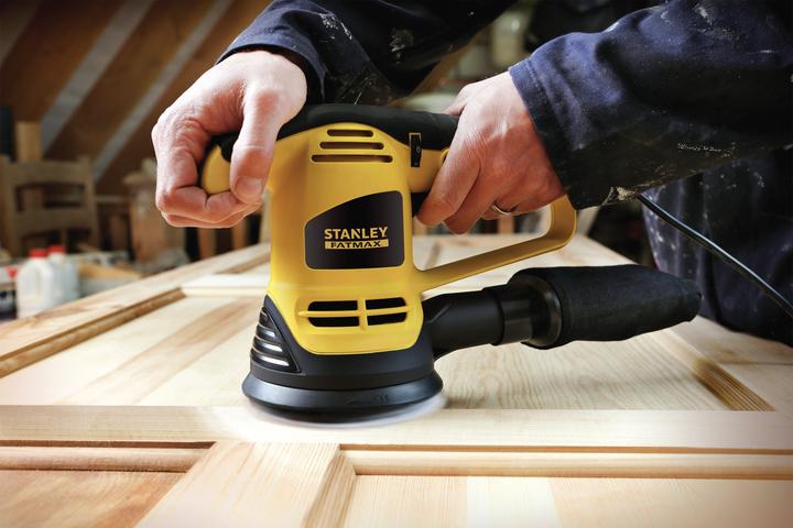 Actual product image Stanley Random orbital sander 480 W (Disc Sander, 480 W)